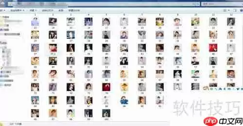 PS快速排版100张图片的方法