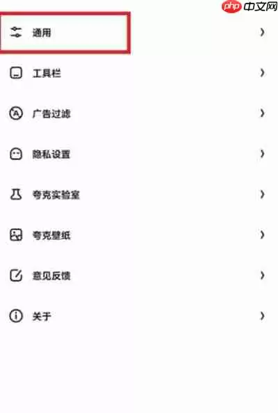 夸克浏览器怎么开启画中画功能