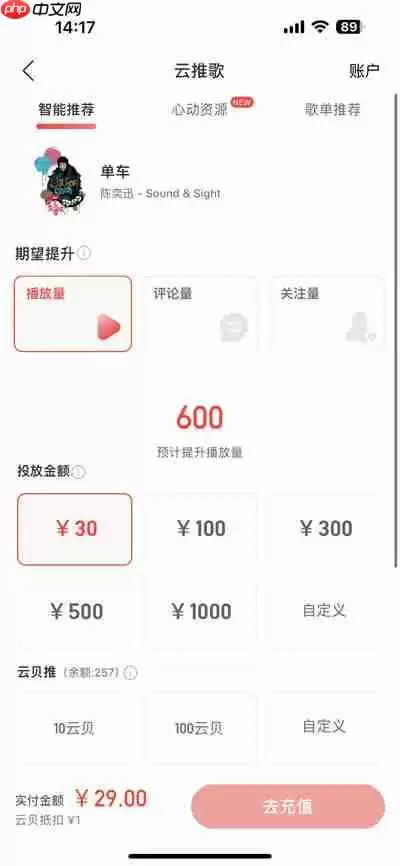 网易云音乐怎么推广歌曲