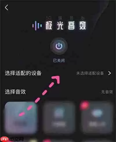 咪咕音乐怎么开启极光模式