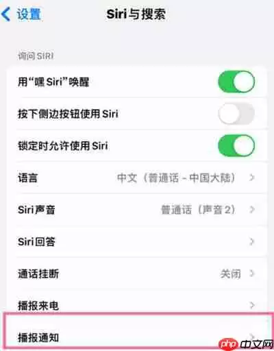 ios播报短信在哪里关闭