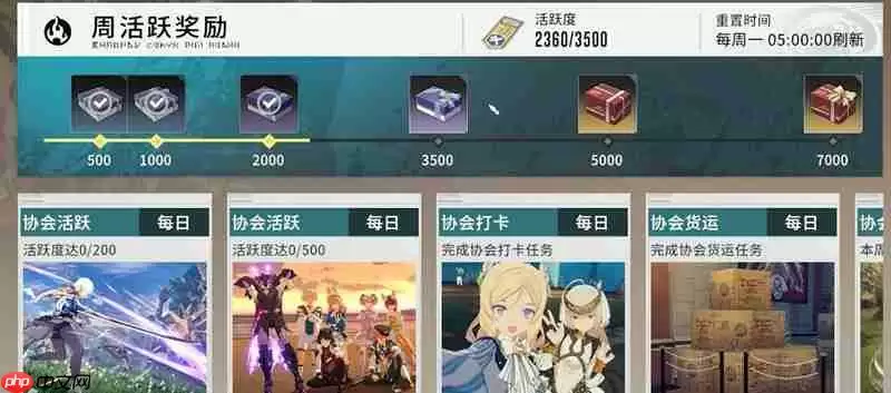 星痕共鸣协会玩法有哪些 协会活动奖励兑换攻略