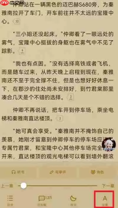 起点读书怎么把开启老年模式