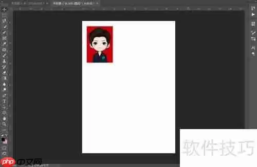 PS快速排版打印照片图片技巧
