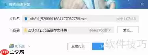 VB官方版下载教程