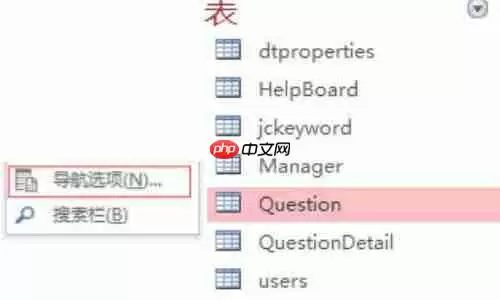 access2013怎么恢复隐藏?access2013恢复隐藏的方法