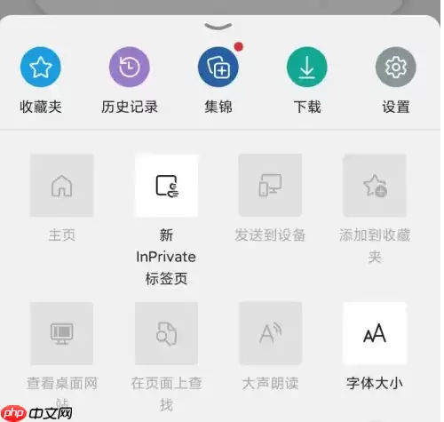 microsoft edge如何设置安全选项 edge app设置SmartScreen方法