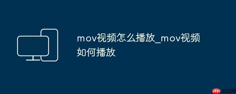 mov视频怎么播放_mov视频如何播放