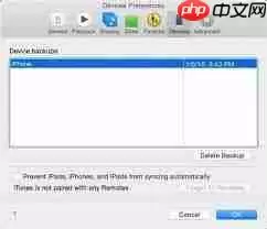 如何用iTunes备份照片