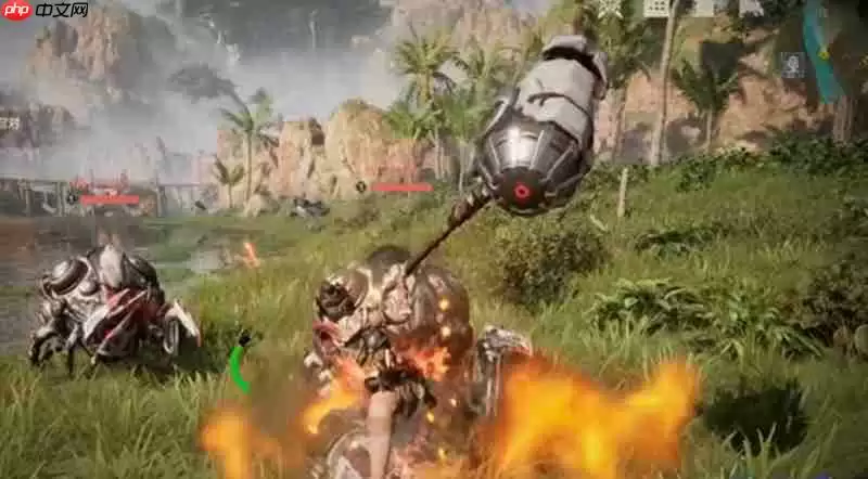 荒野起源大锤有什么技能 大锤作战技巧全解析