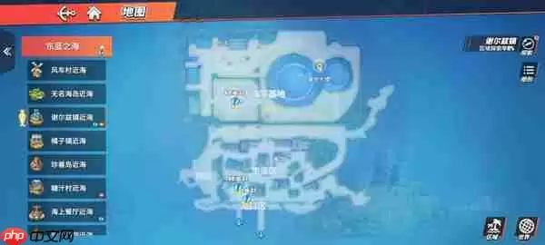 航海王热血航线藏宝图位置大全