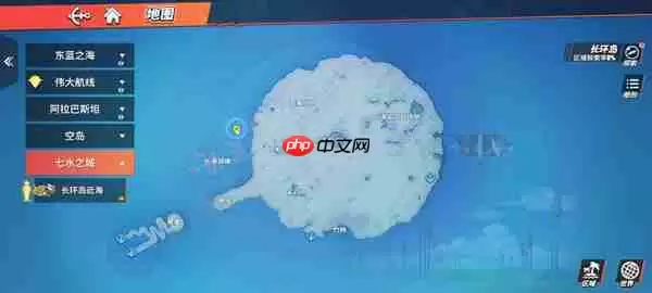 航海王热血航线藏宝图位置大全