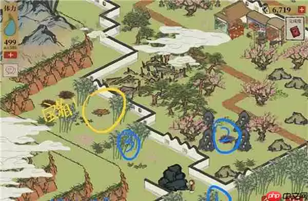 江南百景图桃花坞宝箱钥匙位置攻略