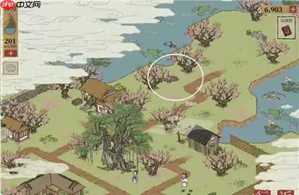 江南百景图桃花坞宝箱钥匙位置攻略