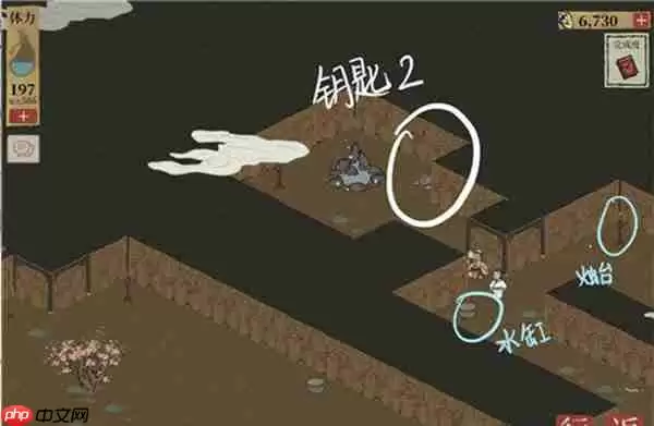 江南百景图桃花坞宝箱钥匙位置攻略