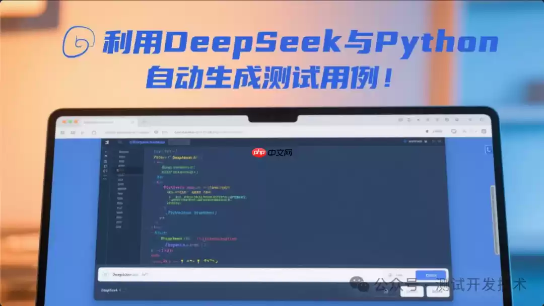 利用DeepSeek与Python自动生成测试用例！