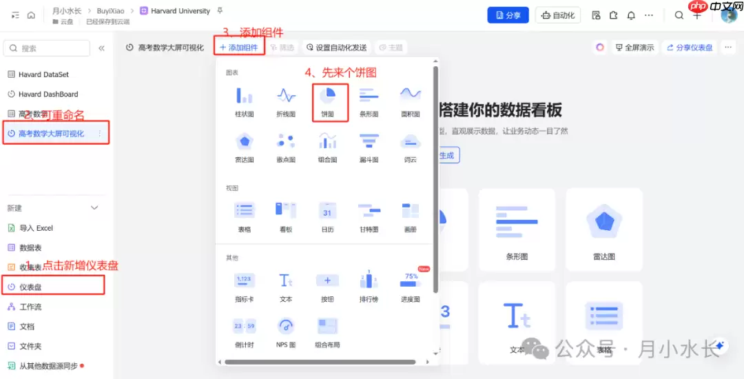 大数据监控+多维表格+deepseek 分析+大屏可视化，定量分析：2025 年高考数学有多难？