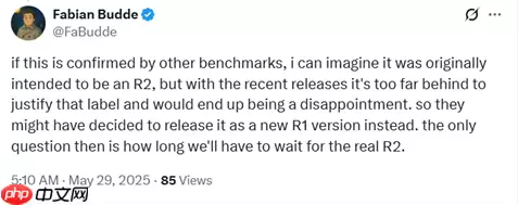 DeepSeek发布全新开源版本R1，性能直追OpenAI顶级o3模型！