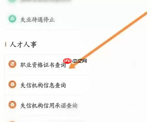 江苏智慧人社认证后如何查询 江苏智慧人社查询职业资格证书教程