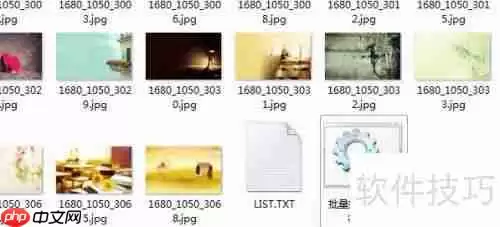 批量提取文件名及文件重命名技巧总结