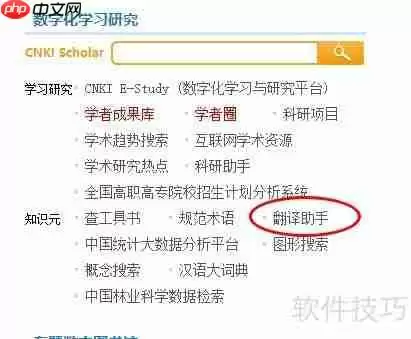 中国知网翻译助手:学术与专业翻译的高效工具