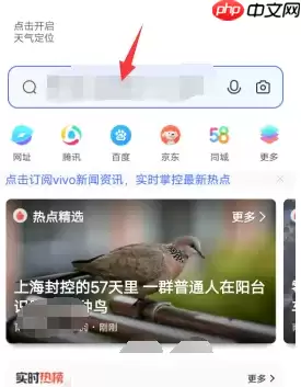vivo浏览器如何查看浏览记录 vivo浏览器查看浏览记录教程