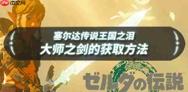 王国之泪大师剑怎么拿