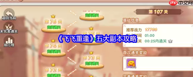 飞飞重逢五大副本终极指南:速通技巧与稀有装备全解析