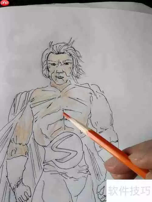 漫威哨兵插画教程:一步一步教你画出震撼人心的作品