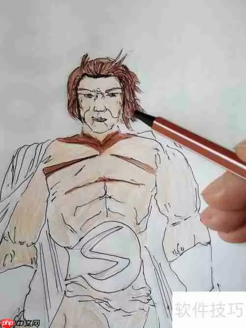 漫威哨兵插画教程:一步一步教你画出震撼人心的作品