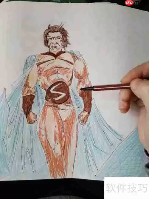 漫威哨兵插画教程:一步一步教你画出震撼人心的作品