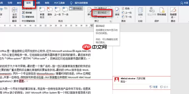 word2014怎么加批注？word2014加批注的方法