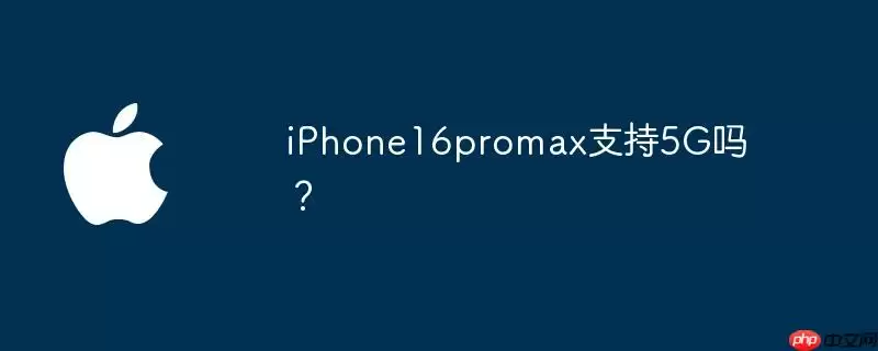 iphone16promax支持5g吗？