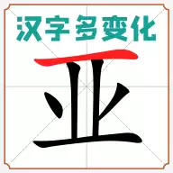 汉字多变化