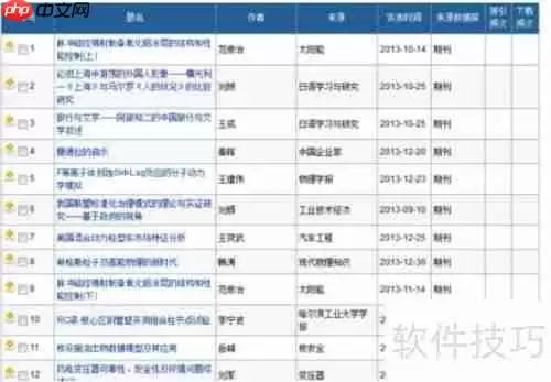 CNKI文献查找技巧:快速定位所需资源的方法