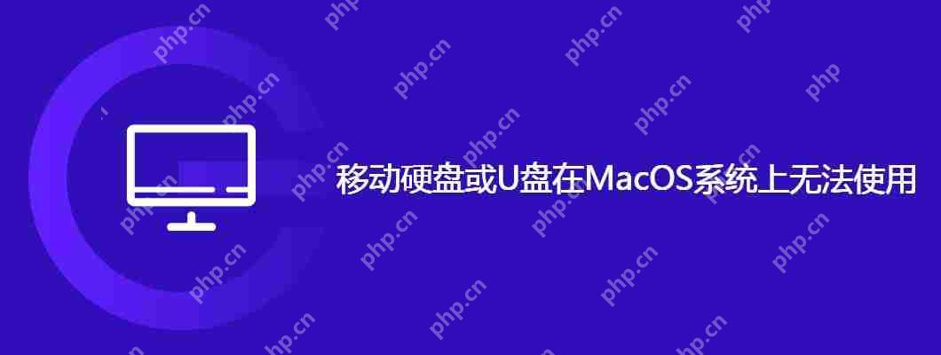移动硬盘或U盘在MacOS系统上无法使用