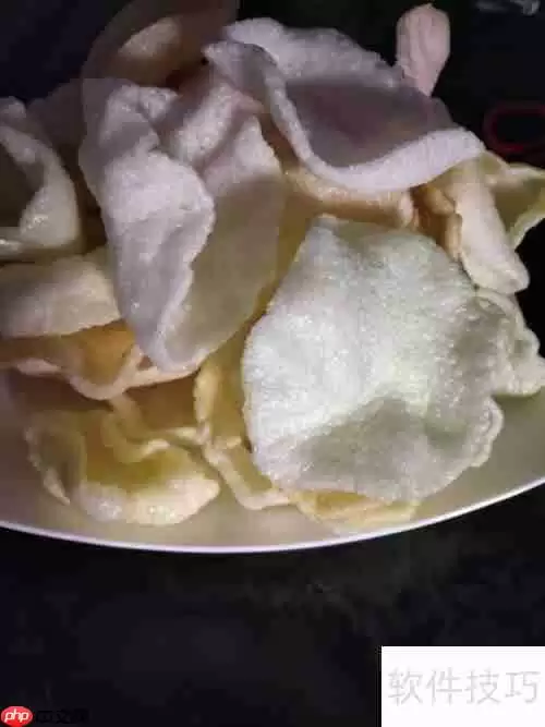 学会这个烹炸虾片零食的做法,酥脆鲜香太好吃