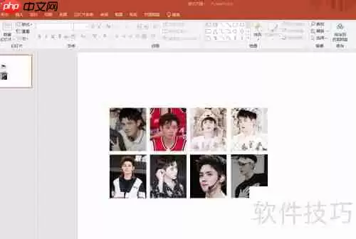 PPT中利用占位符实现多图片快速排版的方法