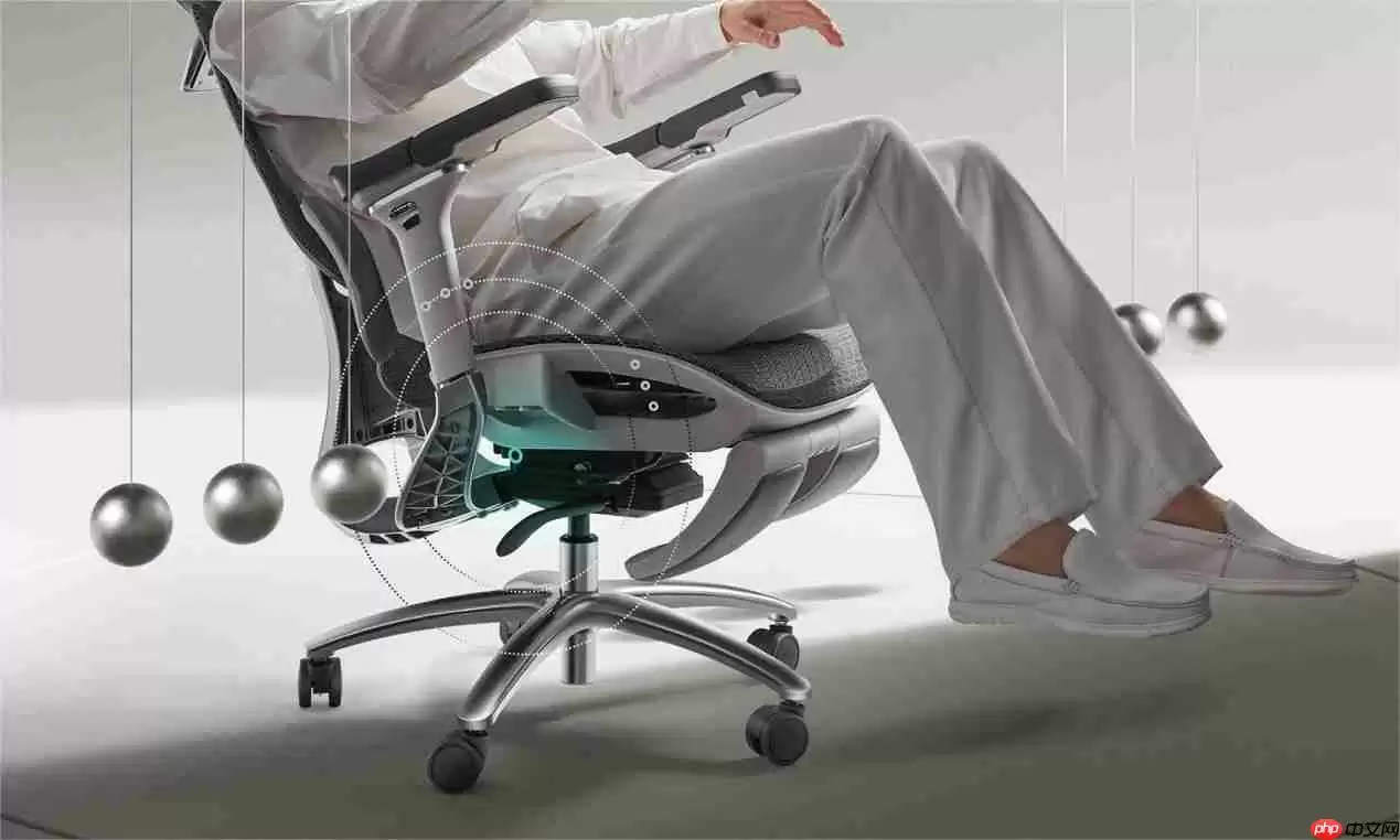 黑白调开启人体工学健康新纪元，引领用户久坐新体验