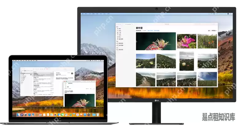 将外置显示器与Mac搭配使用