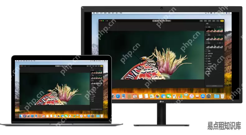 将外置显示器与Mac搭配使用
