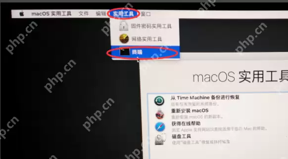 Mac电脑开机密码忘记解决方案