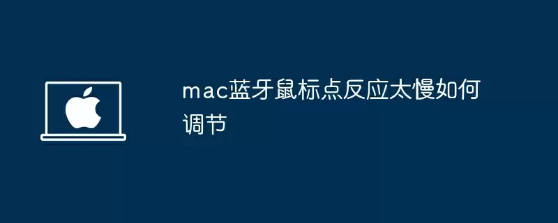 mac蓝牙鼠标点反应太慢如何调节