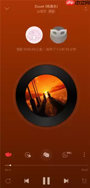 网易云一起听歌一个人暂停了另一个还在播放吗 网易云一起听歌一方有vip另一方能听到vip歌曲吗