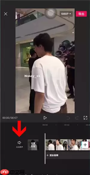 抖音剪映怎么把原声去掉 剪映去掉原声方法介绍