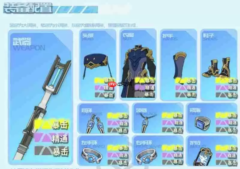 星痕共鸣冰魔导师怎么玩 冰魔导师装备搭配攻略