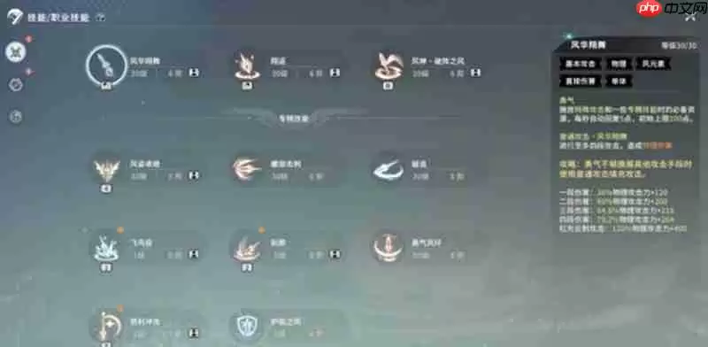 星痕共鸣空战流怎么玩 空战流技能连招详解