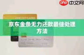 京东金条无力还款怎么办