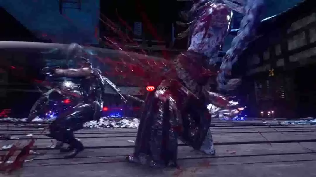 《忍者龙剑传4》隼龙新实机 火炎龙战斗效果展示