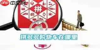 拼多多购物车入口位置在哪